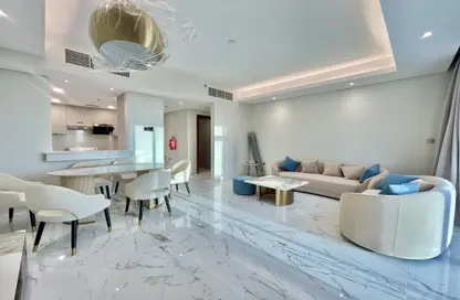 شقة - 2 غرف نوم - 3 حمامات للايجار في 195 مساكن مارينا - منطقة المارينا - الوسيل