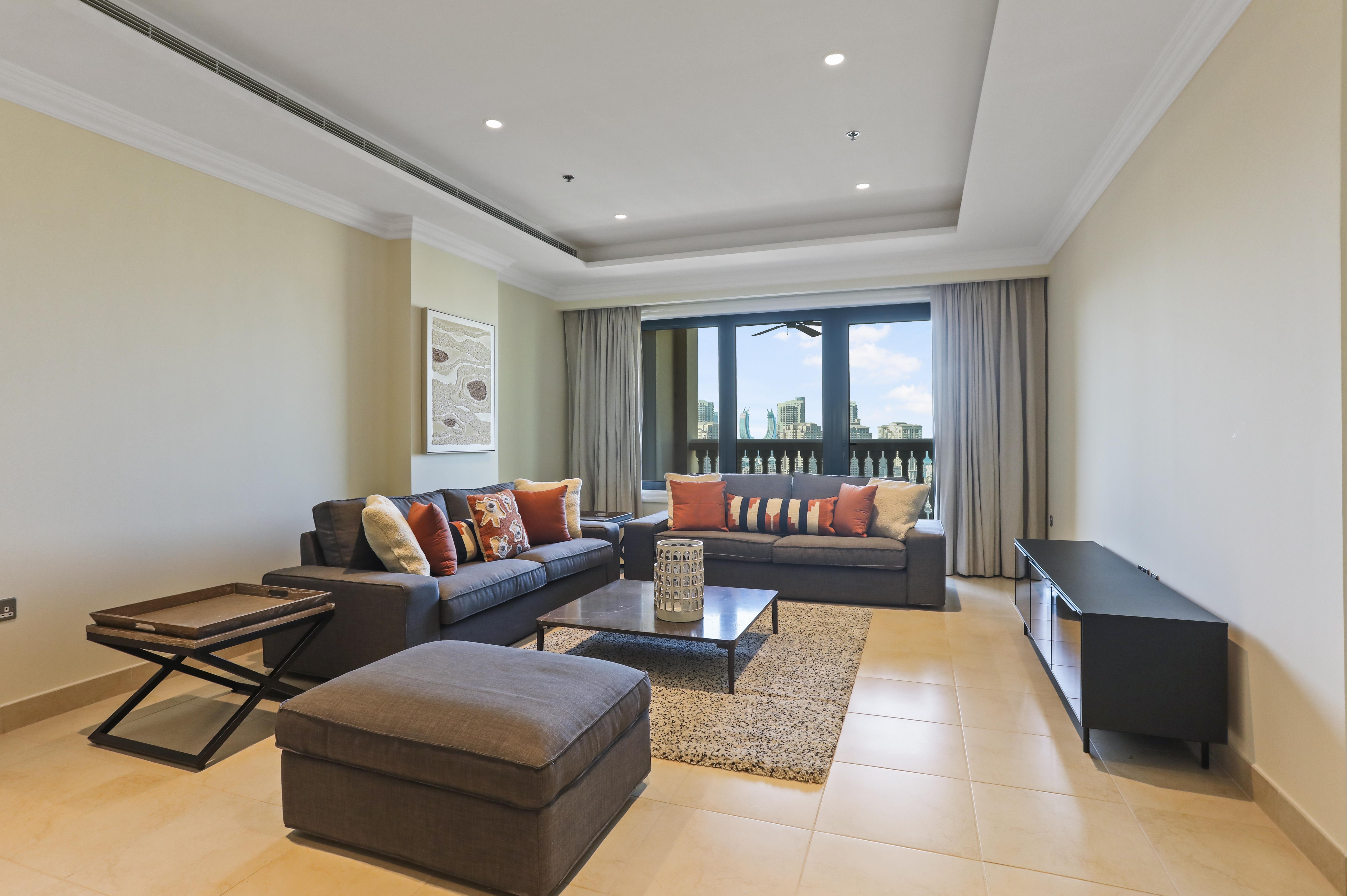 Furnished 2BR with Marina View | Porto Arabia