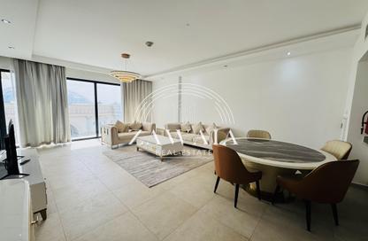 Apartment - 1 Bedroom - 1 Bathroom for rent in Lusail Marina Heights - Marina District - Lusail
