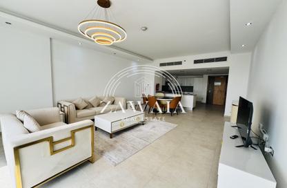 Apartment - 1 Bedroom - 1 Bathroom for rent in Lusail Marina Heights - Marina District - Lusail