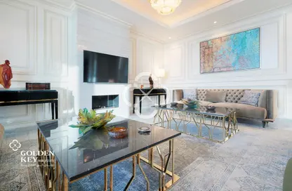 Villa - 5 Bedrooms - 6 Bathrooms for rent in Abraj Bay - Abraj Quartiers - The Pearl Island - Doha