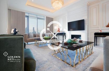 Villa - 5 Bedrooms - 6 Bathrooms for rent in Abraj Bay - Abraj Quartiers - The Pearl Island - Doha