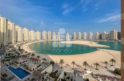 Apartment - 2 - 3 for rent in Tower 2 - Viva Bahriyah - The Pearl Island - Doha