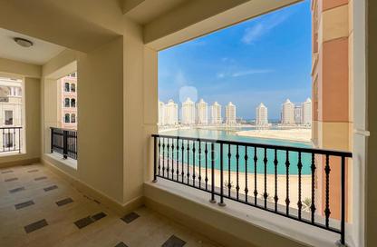 Apartment - 2 - 3 for rent in Tower 2 - Viva Bahriyah - The Pearl Island - Doha