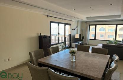 Apartment - 1 Bedroom - 2 Bathrooms for rent in East Porto Drive - Porto Arabia - The Pearl Island - Doha