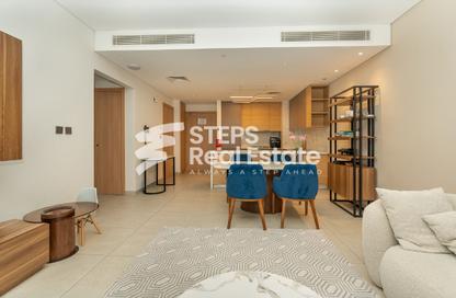 Apartment - 1 - 2 for rent in Lusail Residence - Marina District - Lusail
