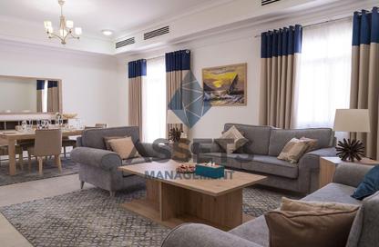 Villa - 3 Bedrooms - 4 Bathrooms for rent in La Verna Compound - Muraikh - AlMuraikh - Doha