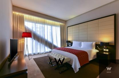 Apartment - 2 - 2 for rent in W Doha Hotel  and  Residences - Diplomatic Street - West Bay - Doha
