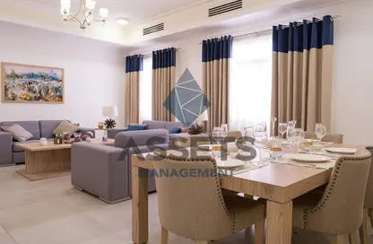 شقة - 2 غرف نوم - 3 حمامات للايجار في كمبوند لافيرنا - مريخ - المريخ - الدوحة