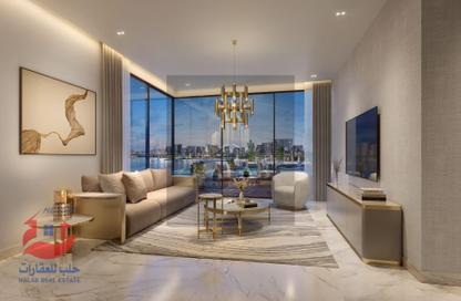 Apartment - 1 Bedroom - 2 Bathrooms for sale in Seef Lusail Tower 1 - Seef Lusail - Lusail City - Lusail