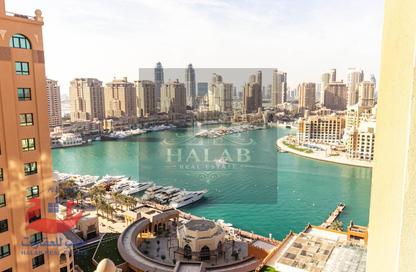 Apartment - 1 Bedroom - 2 Bathrooms for sale in West Porto Drive - Porto Arabia - The Pearl Island - Doha