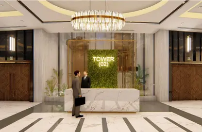 Apartment - 1 Bedroom - 2 Bathrooms for rent in Seef Lusail Tower 1 - Seef Lusail - Lusail City - Lusail