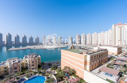 Apartment - 3 Bedrooms - 4 Bathrooms for rent in Viva East - Viva Bahriyah - The Pearl Island - Doha Apartment - 3 Bedrooms - 4 Bathrooms for rent in Viva East - Viva Bahriyah - The Pearl Island - Doha
