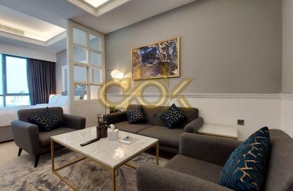 Apartment - Studio - 1 Bathroom for rent in Al Sadd Road - Al Sadd - Doha