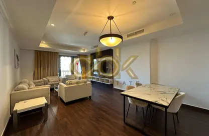 شقة - غرفة نوم - 2 حمامات للايجار في طريق بورتو الشرقي - بورتو أرابيا - جزيرة اللؤلؤة - الدوحة