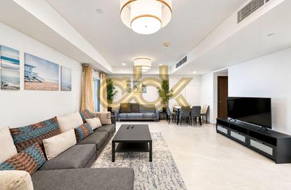 Apartment - 1 - 2 for rent in Viva West - Viva Bahriyah - The Pearl Island - Doha