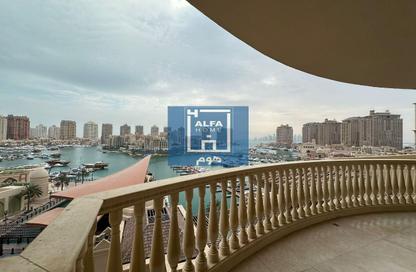Apartment - 4 Bedrooms - 6 Bathrooms for sale in Tower 10 - Porto Arabia - The Pearl Island - Doha