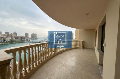 Apartment - 4 Bedrooms - 6 Bathrooms for sale in Tower 10 - Porto Arabia - The Pearl Island - Doha
