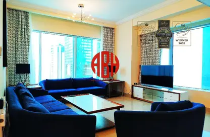 شقة - 2 غرف نوم - 3 حمامات للايجار في برج وست باي - الخليج الجنوبي - الخليج الغربي - الدوحة