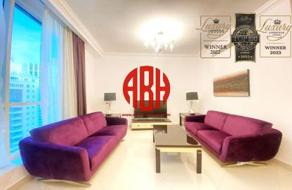 Duplex - 3 Bedrooms - 4 Bathrooms for rent in Al Shatt Street - West Bay - Doha