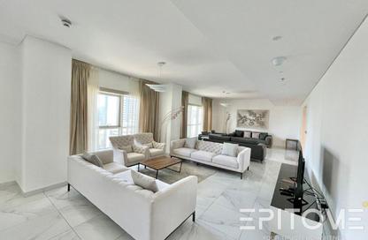 Apartment - 3 Bedrooms - 3 Bathrooms for rent in West Bay Tower - West Bay - West Bay - Doha