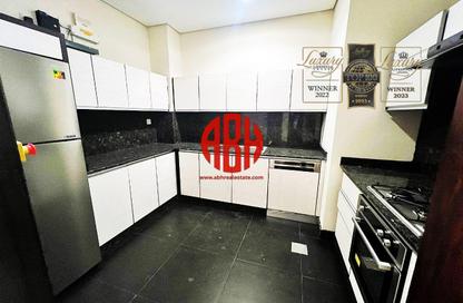 Apartment - 2 Bedrooms - 3 Bathrooms for rent in Lusail Marina Heights - Marina District - Lusail