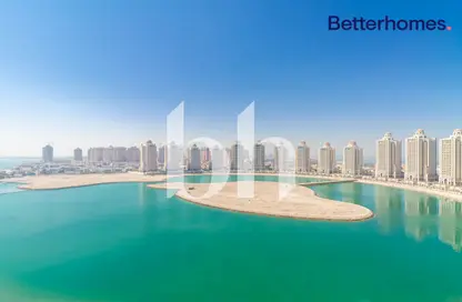 شقة - 2 غرف نوم - 3 حمامات للايجار في فيفا غرب - فيفا بحرية - جزيرة اللؤلؤة - الدوحة