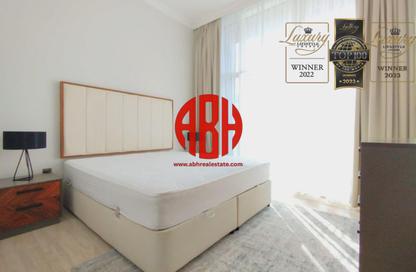 Apartment - 1 Bedroom - 2 Bathrooms for rent in Lusail Marina Heights - Marina District - Lusail