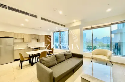 Apartment - 1 Bedroom - 2 Bathrooms for rent in Al Salam Tower - Corniche Road - Corniche Road - Doha