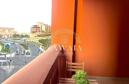 Apartment - 1 Bedroom - 2 Bathrooms for rent in West Porto Drive - Porto Arabia - The Pearl Island - Doha