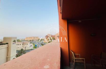 Apartment - 1 Bedroom - 2 Bathrooms for rent in West Porto Drive - Porto Arabia - The Pearl Island - Doha