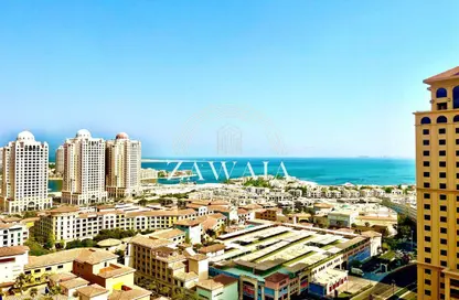 شقة - غرفة نوم - 2 حمامات للايجار في طريق بورتو الغربي - بورتو أرابيا - جزيرة اللؤلؤة - الدوحة