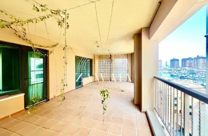 شقة - غرفة نوم - 2 حمامات للايجار في طريق بورتو الغربي - بورتو أرابيا - جزيرة اللؤلؤة - الدوحة