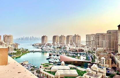 Apartment - 3 Bedrooms - 5 Bathrooms for rent in West Porto Drive - Porto Arabia - The Pearl Island - Doha