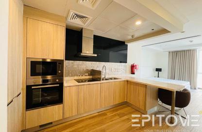 Apartment - Studio - 1 Bathroom for rent in Viva West - Viva Bahriyah - The Pearl Island - Doha
