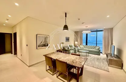 شقة - 2 غرف نوم - 4 حمامات للايجار في لوسيل ريسيدينس - منطقة المارينا - الوسيل