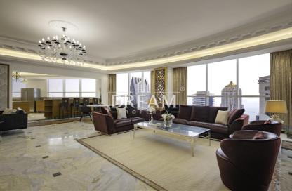 Apartment - 4 Bedrooms - 5 Bathrooms for rent in Dusit Hotel  and  Suites Doha - Diplomatic Street - West Bay - Doha
