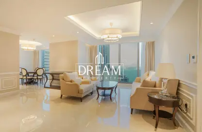 شقة - 2 غرف نوم - 2 حمامات للايجار في الخليج الغربي - الدوحة