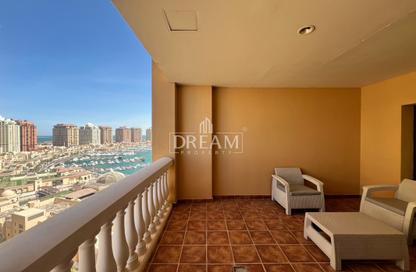 Apartment - 1 Bedroom - 2 Bathrooms for rent in Porto Arabia - The Pearl Island - Doha