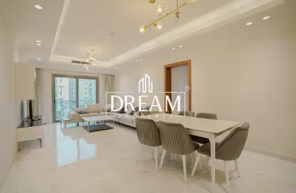 شقة - 2 غرف نوم - 3 حمامات للايجار في شقق جاردينو - جزيرة اللؤلؤة - الدوحة