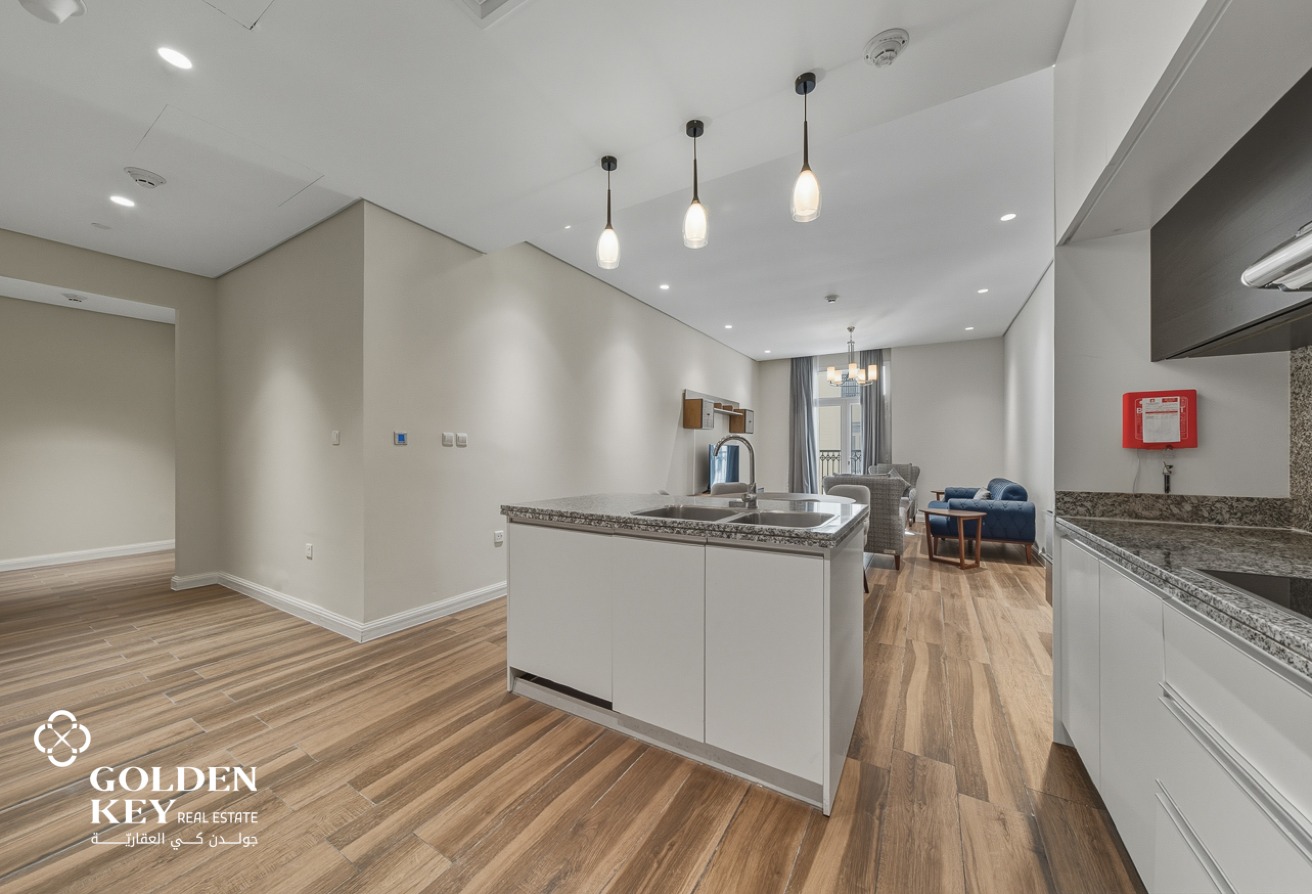 شقة غرفتين نوم موقع جديد تماما- إطلالة على البحر