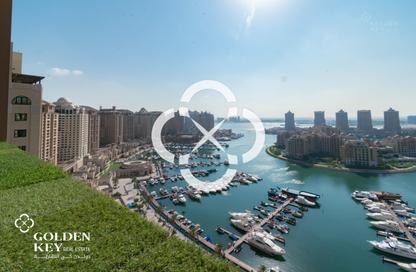 Apartment - 3 Bedrooms - 5 Bathrooms for rent in West Porto Drive - Porto Arabia - The Pearl Island - Doha Apartment - 3 Bedrooms - 5 Bathrooms for rent in West Porto Drive - Porto Arabia - The Pearl Island - Doha