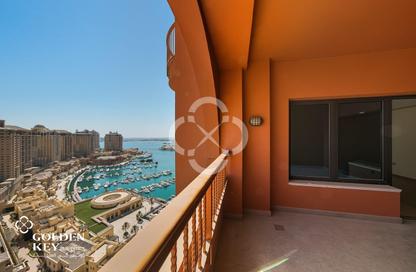 Apartment - 2 - 3 for rent in East Porto Drive - Porto Arabia - The Pearl Island - Doha