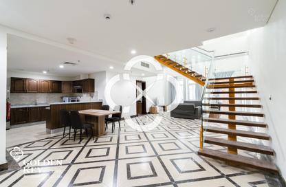 Duplex - 3 Bedrooms - 5 Bathrooms for rent in Residential D6 - Fox Hills South - Fox Hills - Lusail