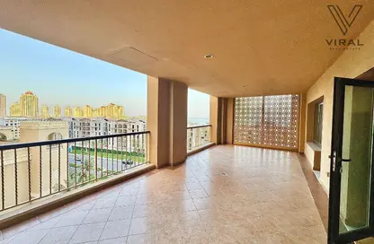 Apartment - 1 Bedroom - 2 Bathrooms for rent in West Porto Drive - Porto Arabia - The Pearl Island - Doha