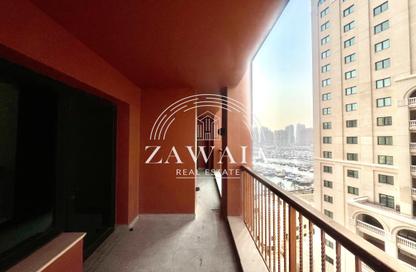 Apartment - 2 Bedrooms - 2 Bathrooms for rent in West Porto Drive - Porto Arabia - The Pearl Island - Doha