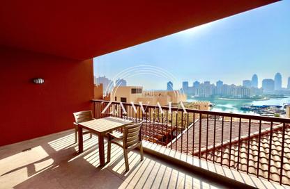 Apartment - 2 Bedrooms - 2 Bathrooms for rent in West Porto Drive - Porto Arabia - The Pearl Island - Doha