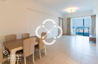 Apartment - 3 Bedrooms - 3 Bathrooms for rent in Marina Residences 195 - Marina District - Lusail