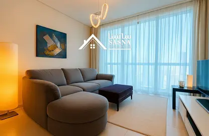 Apartment - 1 Bedroom - 2 Bathrooms for rent in Zig Zag Tower B - Zig Zag Towers - West Bay - Doha