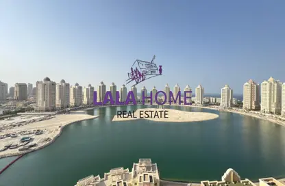 شقة - 3 غرف نوم - 4 حمامات للايجار في فيفا بحرية شرق - فيفا بحرية - جزيرة اللؤلؤة - الدوحة